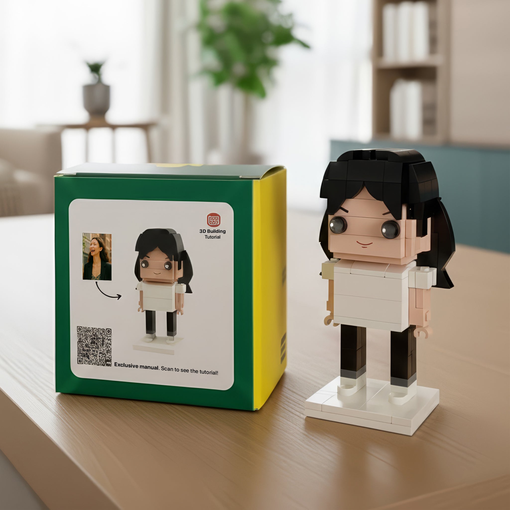 Custom LEGO-Style Figure from Your Photo | DIY Personalized Gift