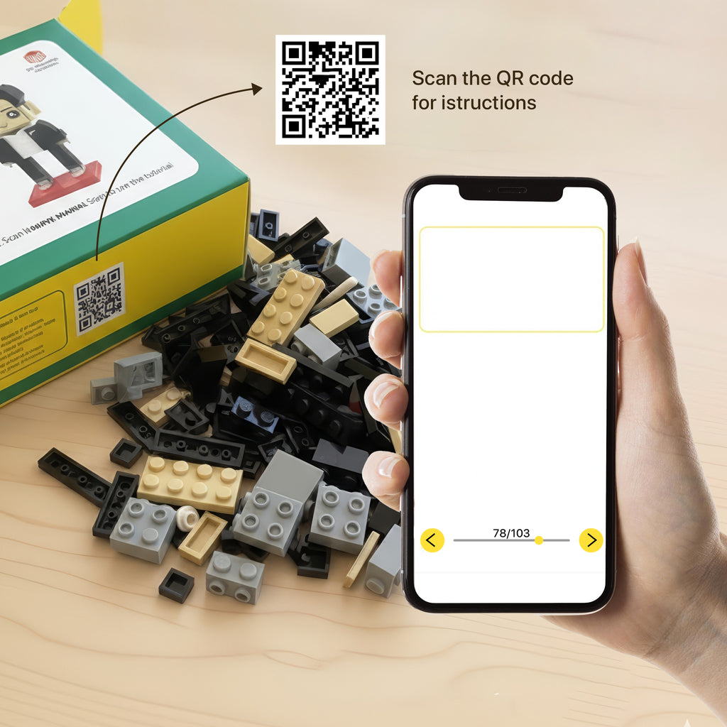 Custom LEGO-Style Figure from Your Photo | DIY Personalized Gift