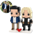 Custom Brick Figures for Couples – Mini Figures of Two People