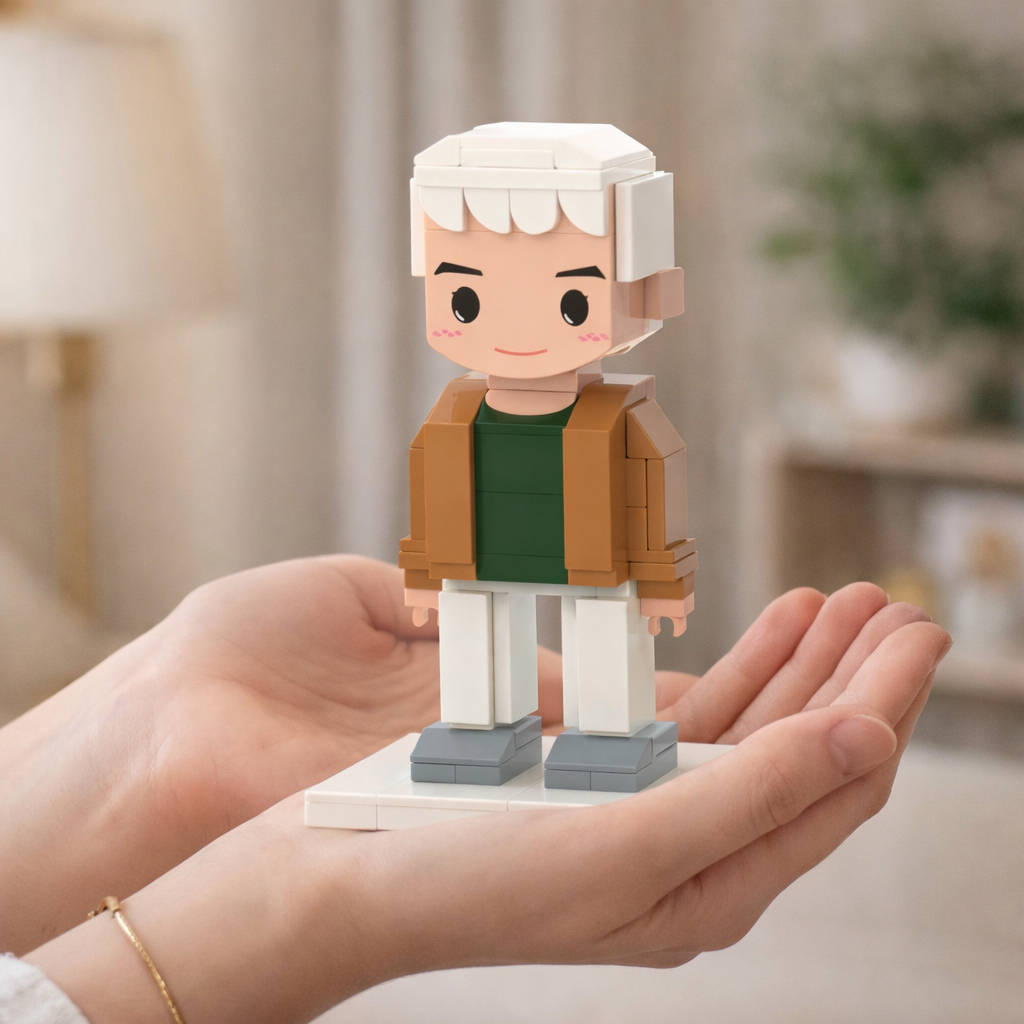 Custom Brick Figures from Your Photo (2 People)