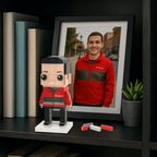 Custom Brick Person – One Personalised Mini Figure from Photo