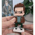 Custom Brick Person – One Personalised Mini Figure from Photo