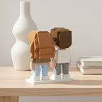Custom Brick Figures from Your Photo (2 People)