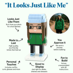 Custom Brick Person – One Personalised Mini Figure from Photo