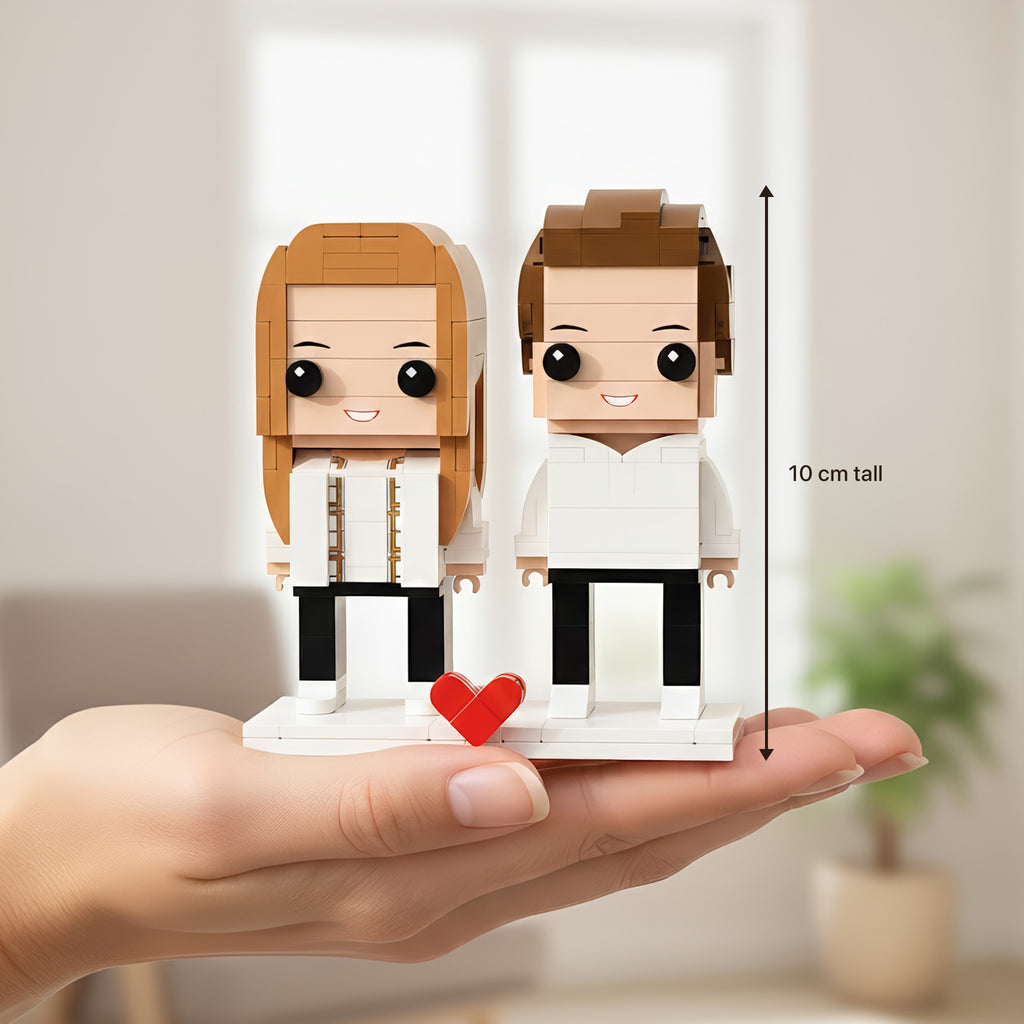 Custom Brick Figures from Your Photo (2 People)