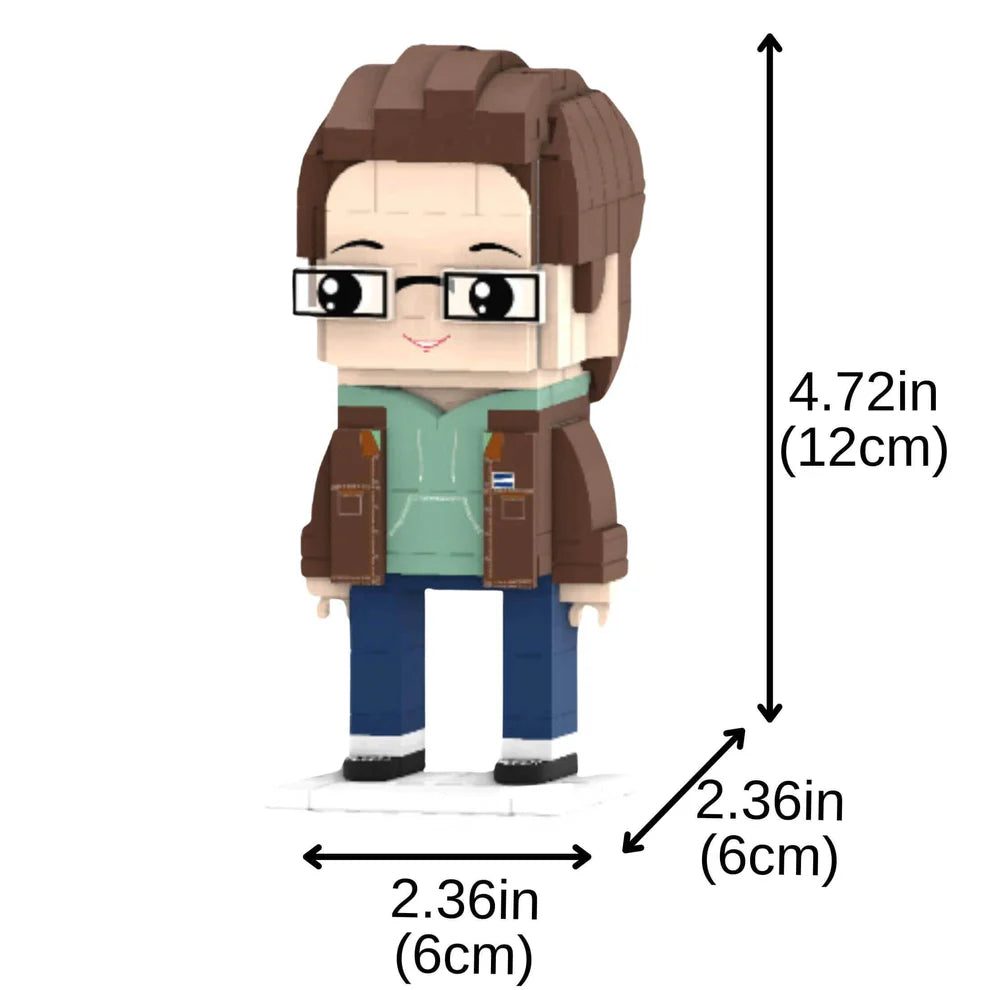 Custom LEGO-Style Figure from Your Photo | DIY Personalized Gift